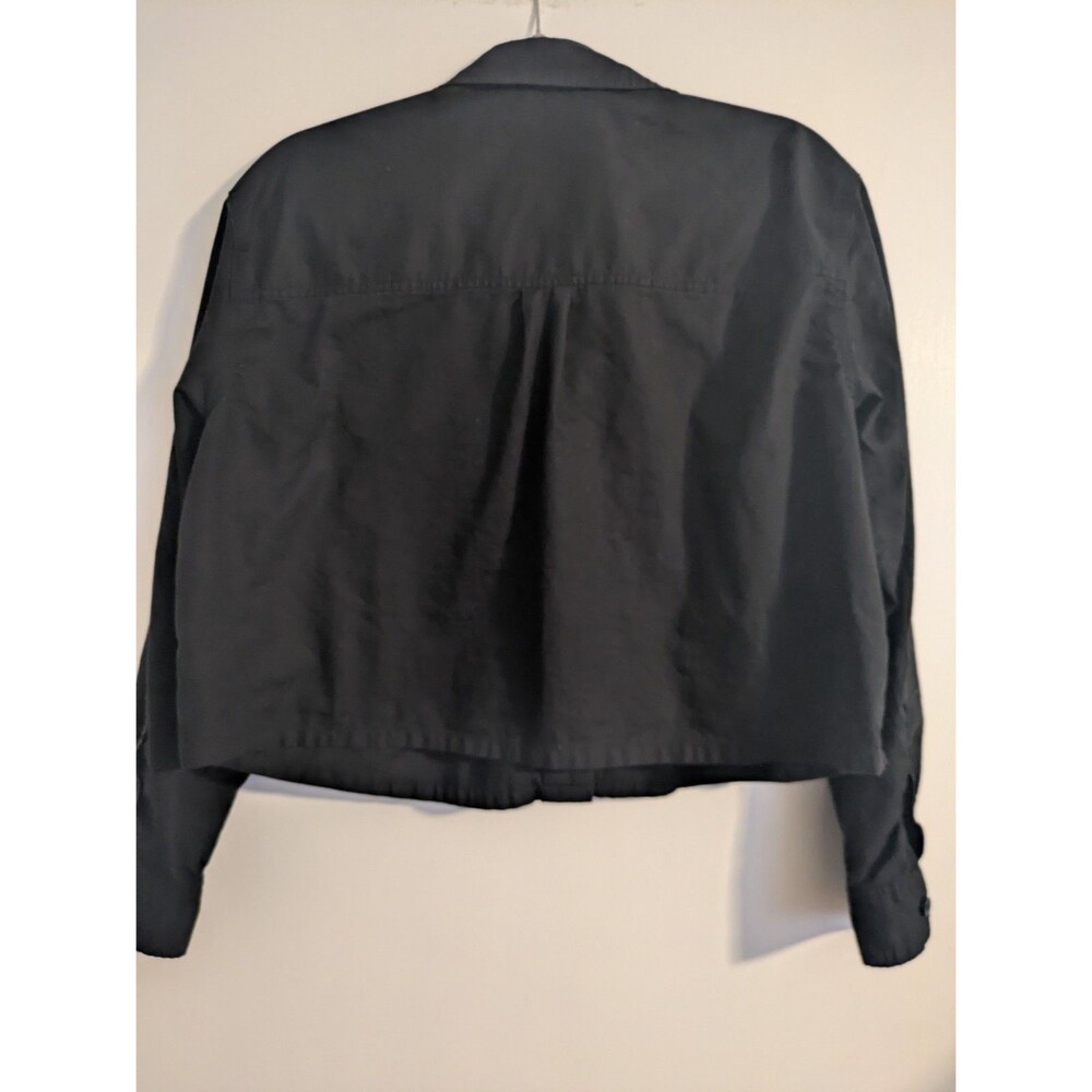 Everlane The Silky Cotton Way-Short Cropped Button Down Shirt Medium - Picture 9 of 9